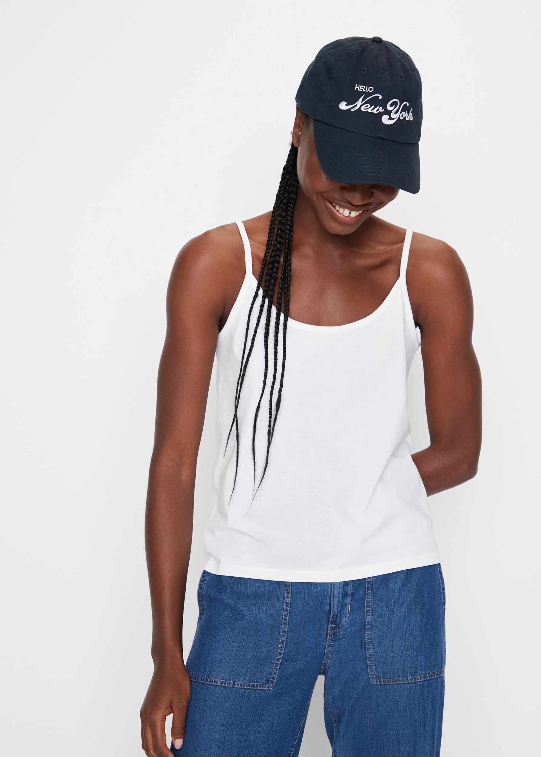 The Spaghetti Tank - White