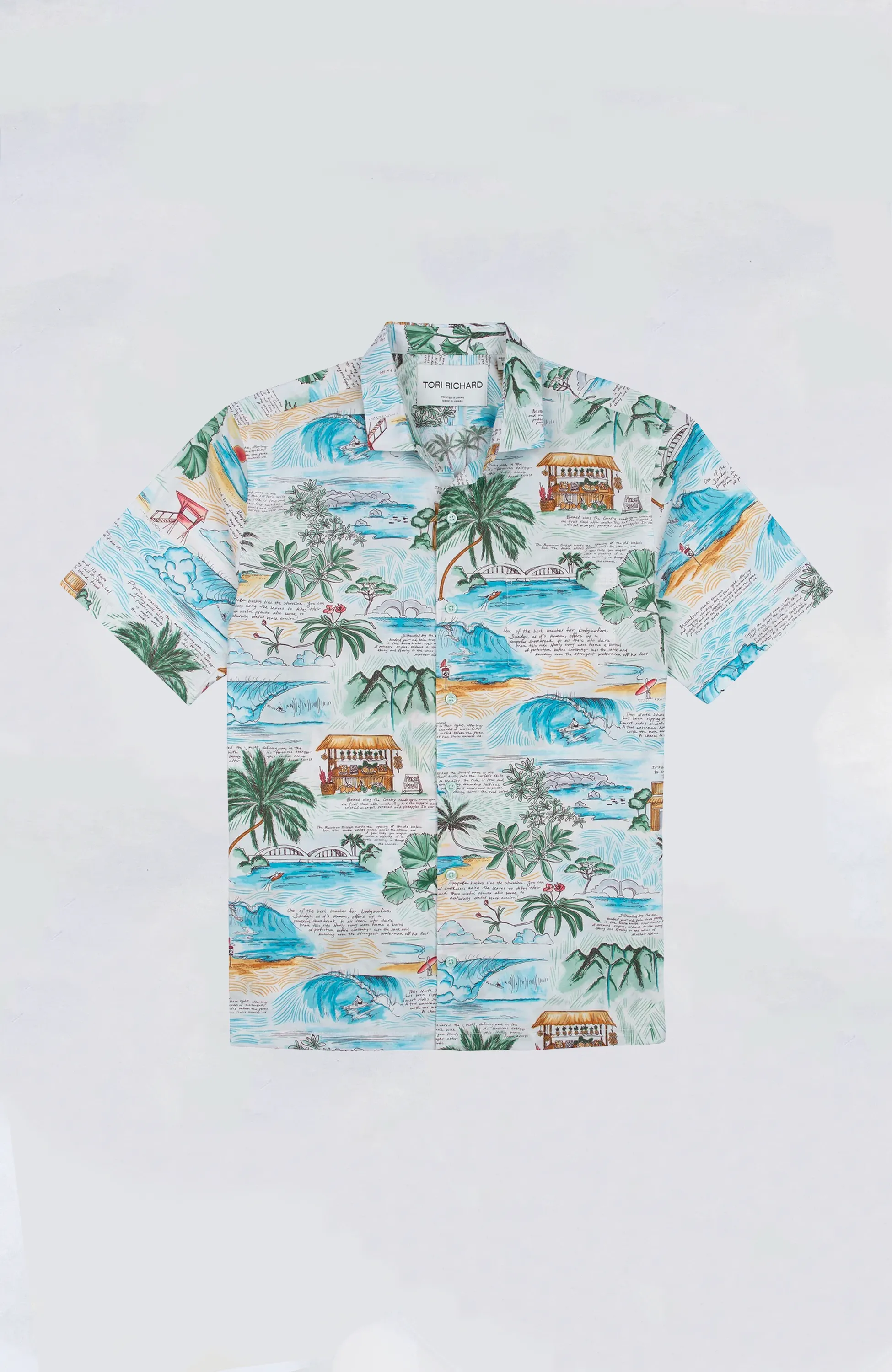 Tori Richard - Mele's Journal Aloha Shirt