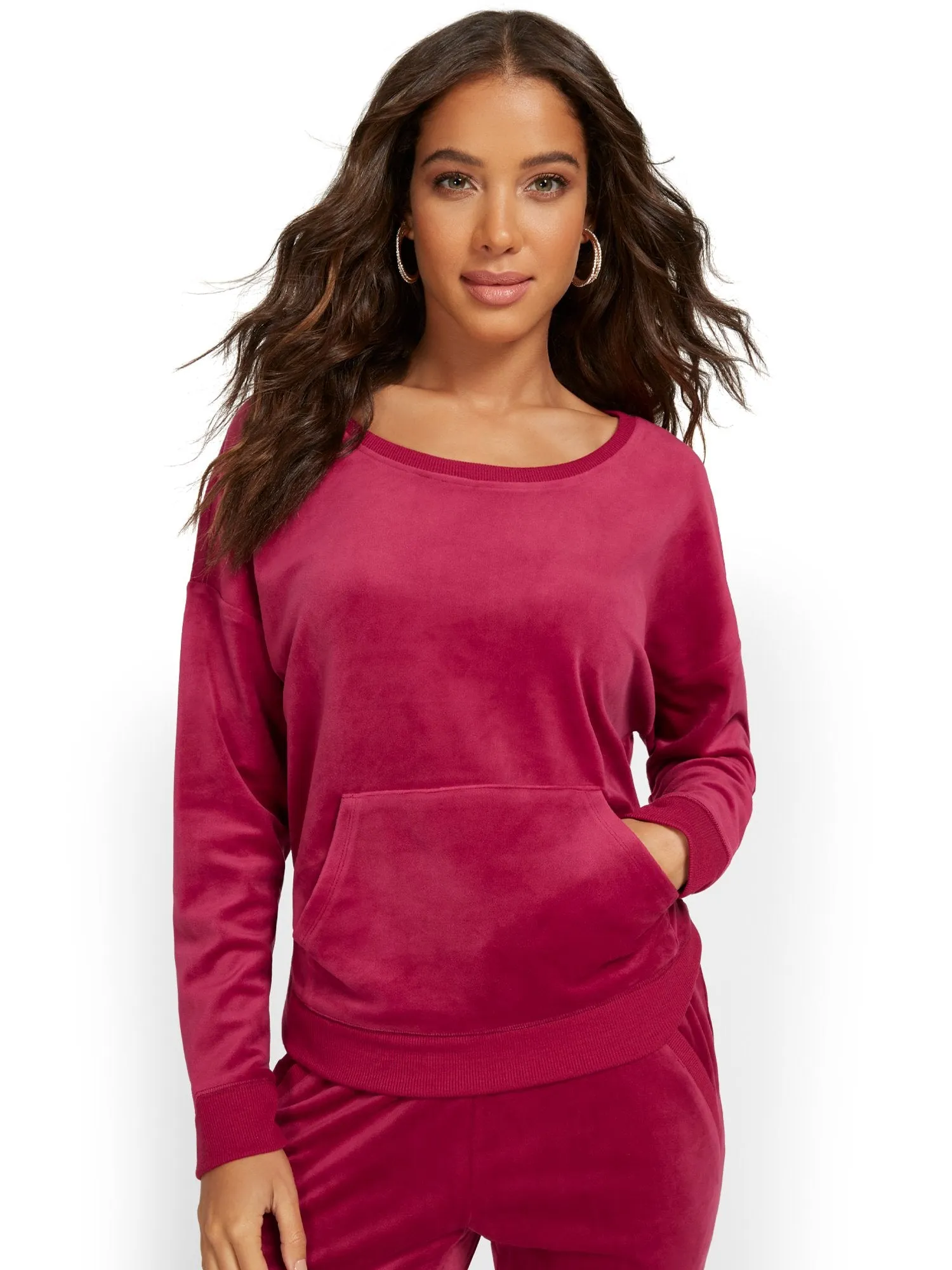 Velour Sweatshirt - Dreamy Velour Collection