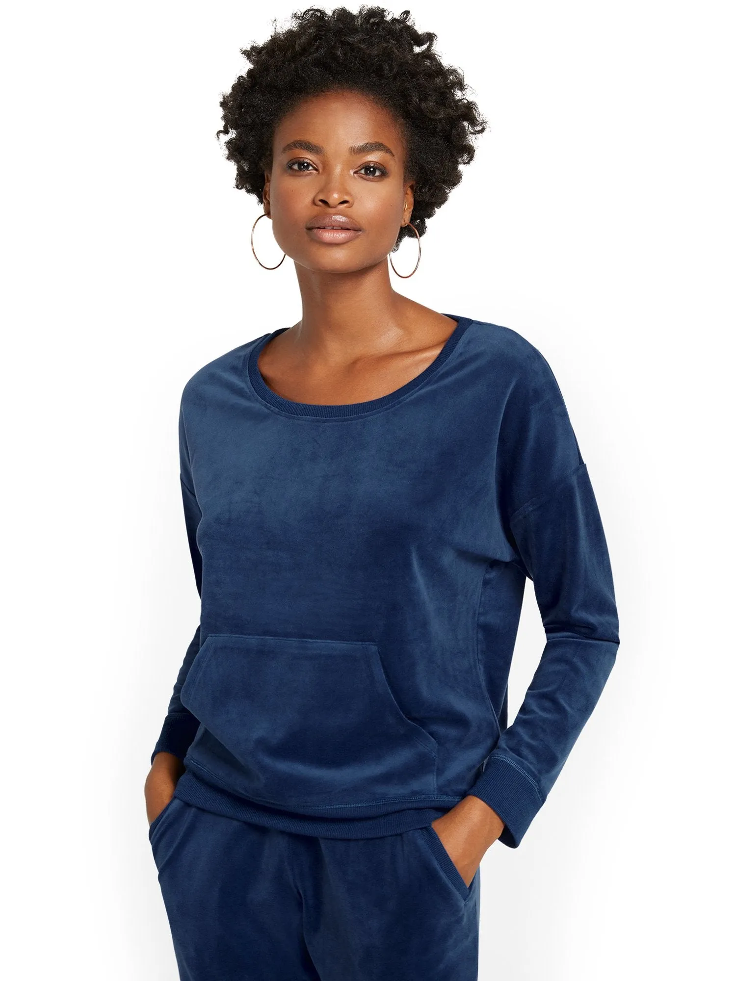 Velour Sweatshirt - Dreamy Velour Collection