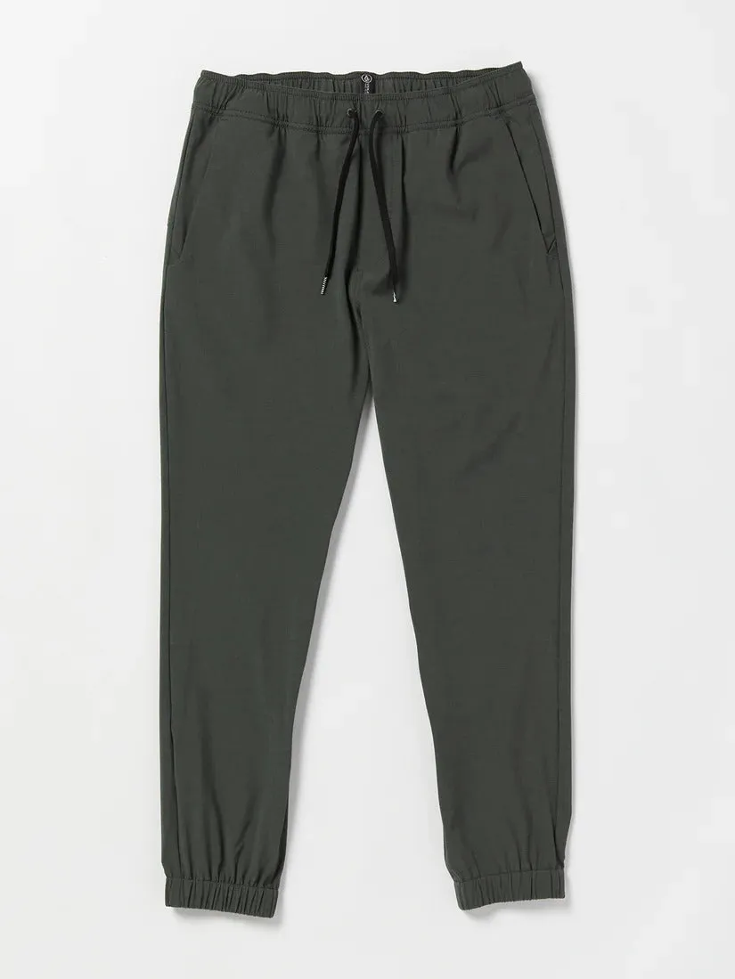 Volcom Men's Frickin Cross Shred Jogger Pants- Stealth