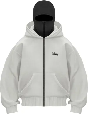 Women's Velvet Double Hat Sweatshirt Fashion Zip Up Hoodies Casual Long Sleeve Warm Hooded Shirt Winter Thermal Tops