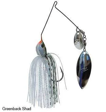 Z-Man SlingBladeZ Willow Colorado Spinnerbait 3/4 oz. Greenback Shad
