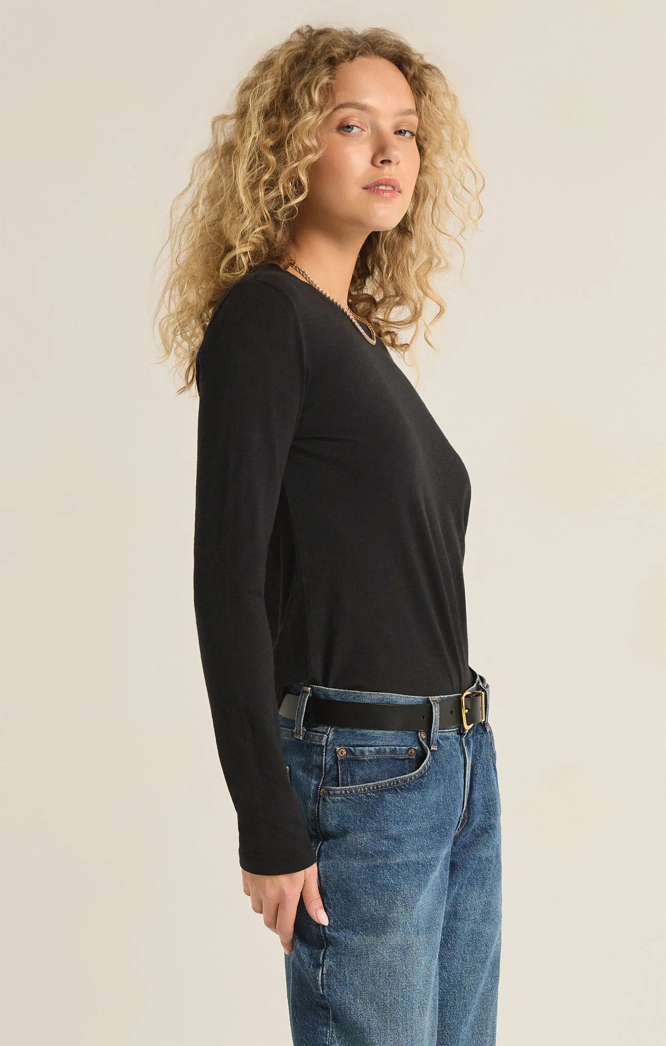 Z SUPPLY Modern Slub Long Sleeve Tee - More Colors Available